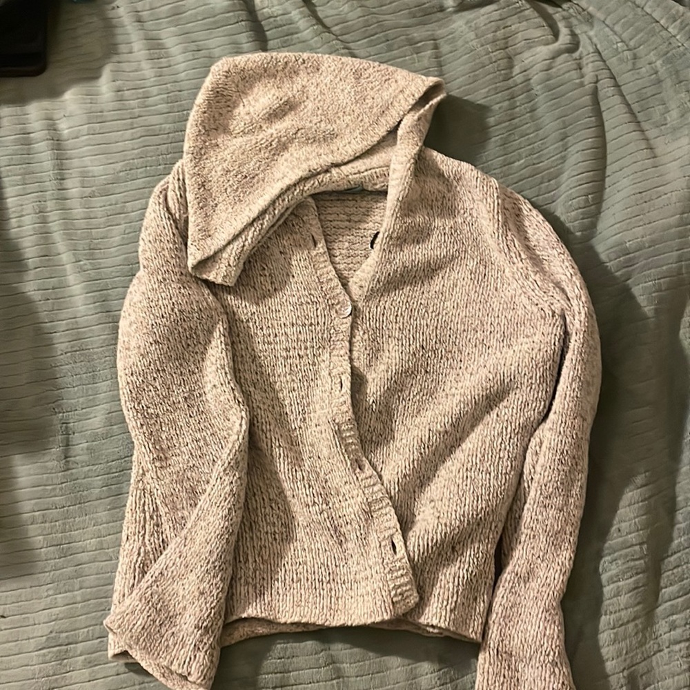 SIGRID OLSEN Cardigan With Hoodie